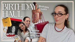 WHAT I WORE & BOUGHT THIS WEEK | Cartier tank unboxing, what I got for my birthday & outfit ideas