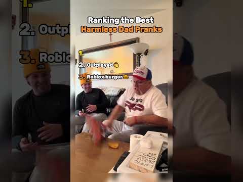 Ranking the Best Harmless Dad Pranks🤣