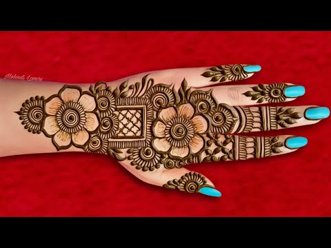 Mehndi Designs Easy | Simple Mehndi Designs for Hariyali Teej | Zoom TV