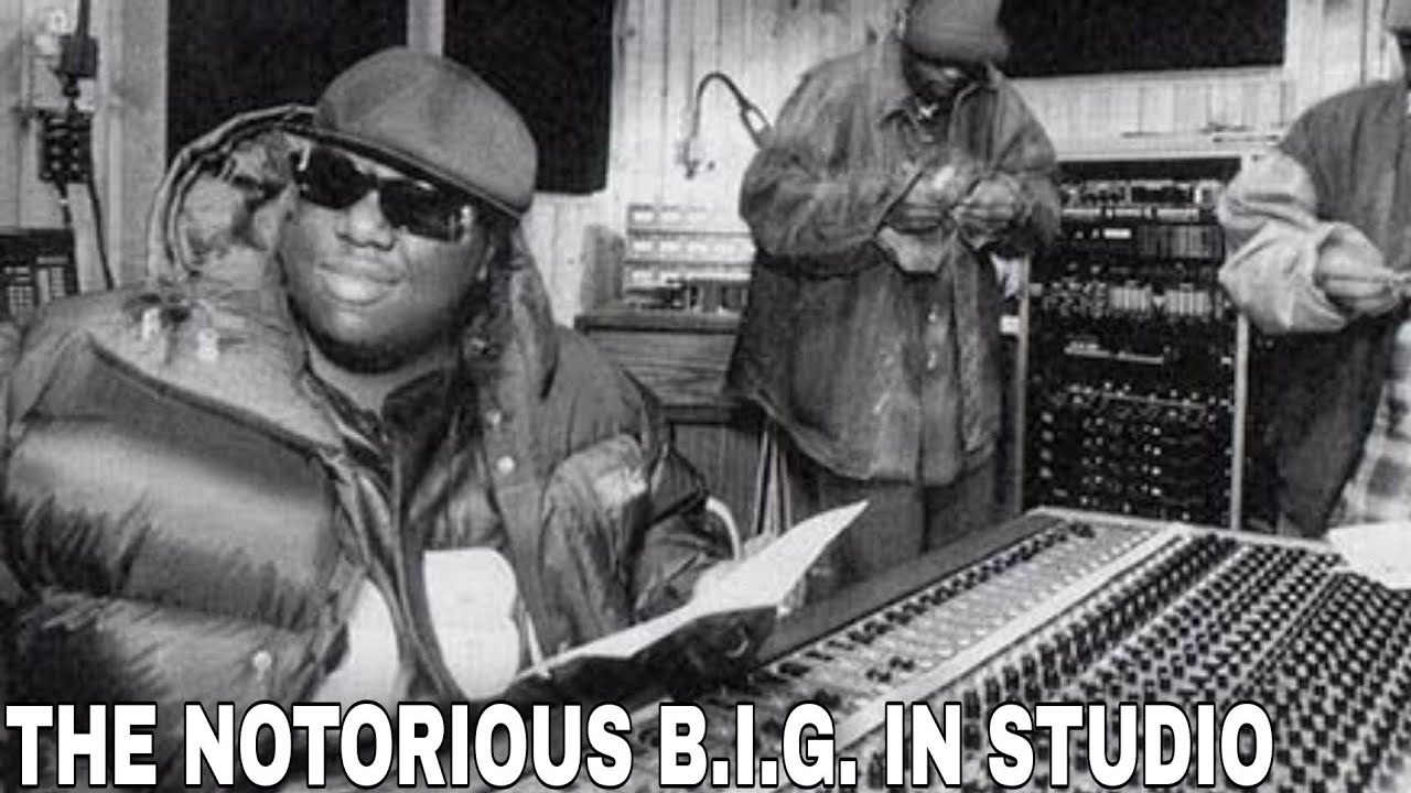 The Notorious B.I.G. IN Studio