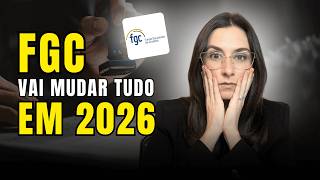FGC vai mudar as suas regras! Será o fim dos CDBs com taxas altas?
