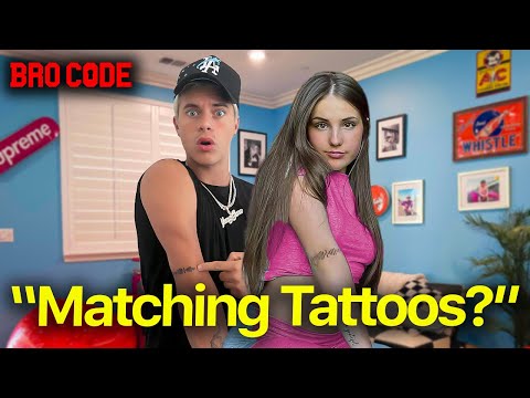Gavin Magnus Gets Matching Tattoo w/ Piper Rockelle, and Takes a Lie Detector Test | Bro Code Ep. 23