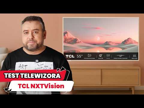 Telewizor jak płótno obrazu - TCL A300 PRO NXTVision