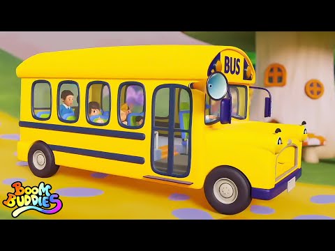 Roues Sur le Bus + Plus 3d Comptines et Enfants Chanson En Français - Boom Buddies