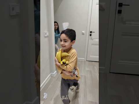 قصه البنانا مع ادم وتالين 😂😂#shorts #shortvideo #اكسبلور #fyp #تالين_ادم #cute #baby