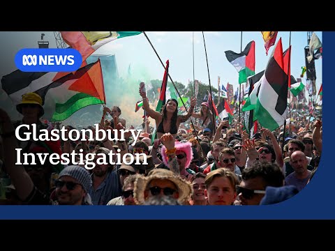 YouTube video thumbnail: UK Police Launch Investigation Into Bob Vylan, Kneecap Glastonbury Performances