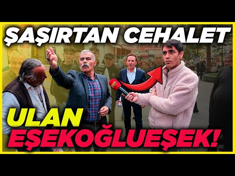 ULAN EŞEKOĞLUEŞEK! AMERİKAYA DİZ ÇÖKTÜRDÜK DİYEN AKP'LİNİN AKILLARA ZARAR SÖZLER! | Sokak Röportajı