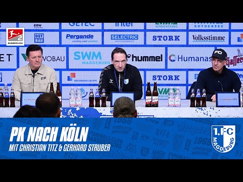 „Wir waren konsequent und haben uns belohnt.“ | PK nach dem Heimspiel gegen den 1. FC Köln (3:0)