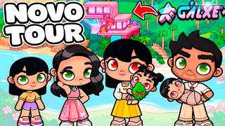 TOUR NOVA CASA DA FAMÍLIA PATTER, HOUSE MAKER GALXE | MARY GAMES NOVA DECORAÇÃO PAZU AVATAR WORLD