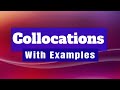 Natural English Collocations
