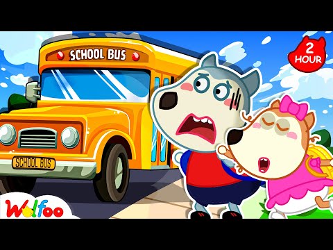 Baby Doesn't Want To Go To School! | Good Habits for Kids | Wolfoo Family