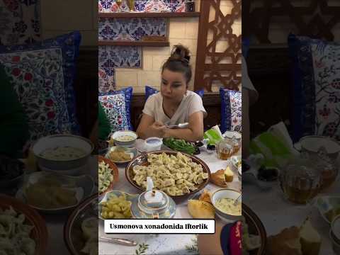 Yulduz Usmonova honadonida iftorlik