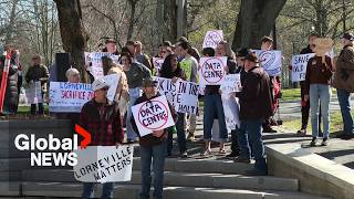 YouTube video thumbnail: Saint John, Lorneville Residents Protest Data Centre