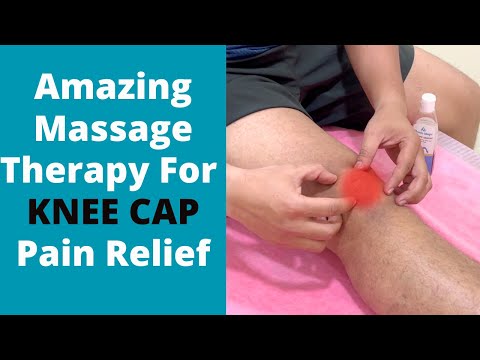 Amazing Massage Therapy for Knee Cap Pain| Massage technique For Knee Pain Relief | (In Hindi)