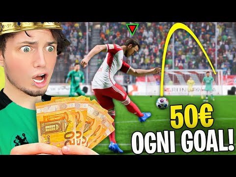 Do 50€ ad un ISCRITTO per OGNI GOAL da FUORI AREA su FC25! *non dovevo farlo*