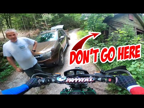Life With Yamaha XT 600 Is Better! Redneck Country Explore | Abandoned Buildings