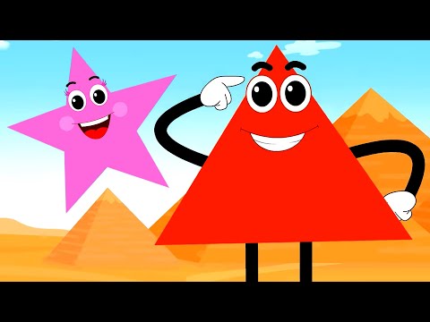 Fun Shapes Song for Toddlers, Educational Kids Rhyme