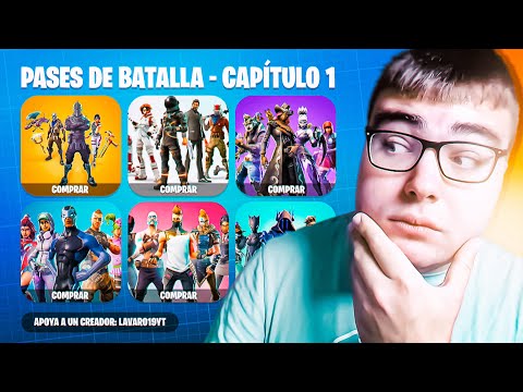 ¡REGRESAN LOS PASES DE BATALLA del CAPÍTULO 1 en FORTNITE OG! ¿Verdad o Mentira? 😯 - ByLavaro19