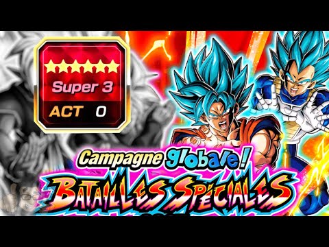 Goku va te poser problème ! Bataille Spéciale Goku Vegeta Bleu ! DOKKAN BATTLE