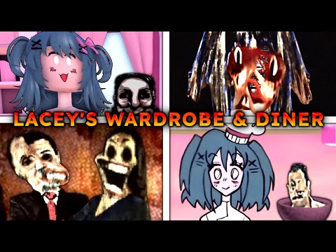 ROBLOX Lacey's Wardrobe and Lacey's Diner - ALL ENDINGS - [Full Walkthrough]