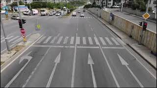 Alanya'da kırmızı ışık ihlali yapan sürücülere ceza
