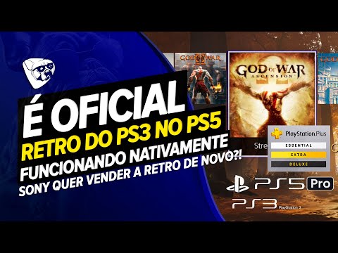 É OFICIAL! Nova RETRO Do PS3 No PS5 FUNCIONANDO NATIVAMENTE! Sony QUER VENDER A RETRO De Novo?!