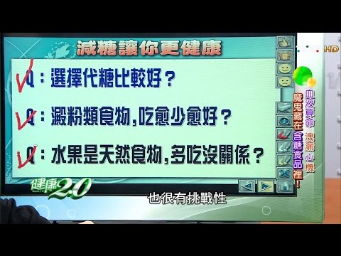 減糖讓你更健康 健康2.0 20160306 (4/4)