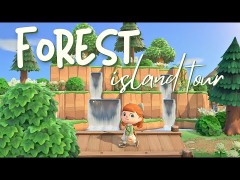 Touring My 5-Star ACNH Island for 2025!! (Forest Theme)