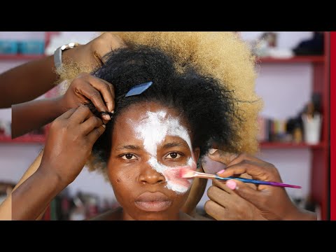 100M VIEWS ⬆️ VIRAL 👆 MUSTC WATCH ⬆️ 👉A BOMB DARK SKIN GIRL MAKEUP TUTORIAL👆 MAKEUP TRANSFORMATION