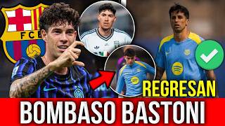 INTER ACEPTA LA SALIDA DE BASTONI AL BARCELONA, REGRESO DEL EQUIPO, TOMMY MARQUES Y FLICK