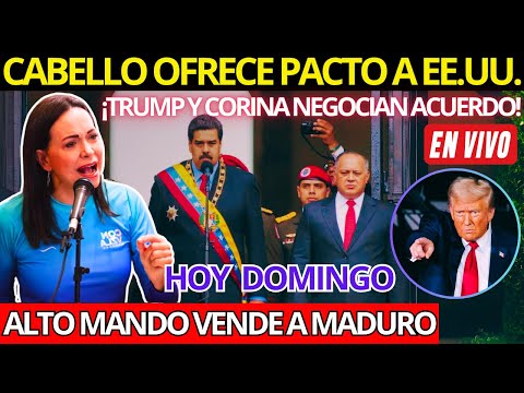 ¡CRISIS TOTAL! TRUMP Y CORINA ACTIVAN ACCIÓN FINAL CONTRA MADURO
