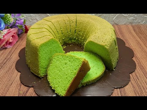 Resep bolu jadul pandan super lembut pakai metode ini