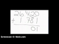 Adding and Subtracting Decimals Challenge