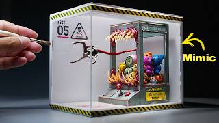 I Made a Mimic Claw Machine Diorama