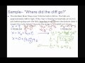 Projectile Motion Concepts and Calculations