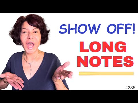 Common Mistake (a BIG One) When Singing LONG NOTES!