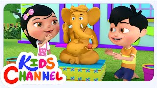Natkhat Ganesha Pyare Ganesha, नटखट गणेश प्यारे गणेश, Ganesh Utsav Special Song and Nursery Rhymes