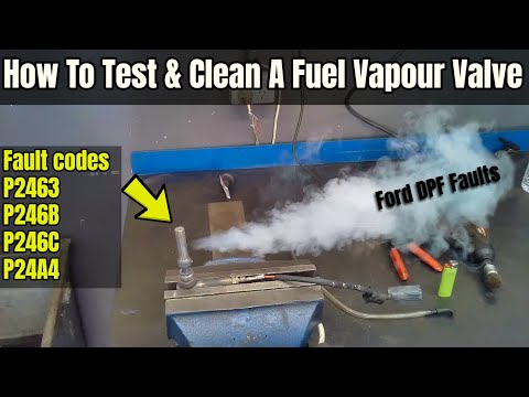 Ford Fuel Vaporizer Clogged Causing DPF Faults - How To DIY Repair