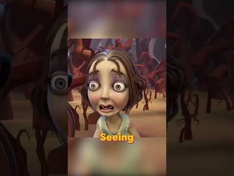 A man hasn't shaved in 40 years,his beard turned into a monster.#shorts   #animation  #movie #film