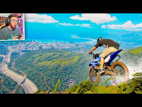RUTA A LO MÁS ALTO del NUEVO VOLCÁN de THE CREW MOTORFEST