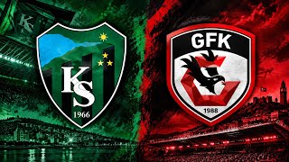 Kocaelispor - Gaziantep FK Çok Hızlı Basit Taktiksel Analiz