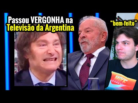 Lula dá o troco e Milei passa vergonha na Televisão