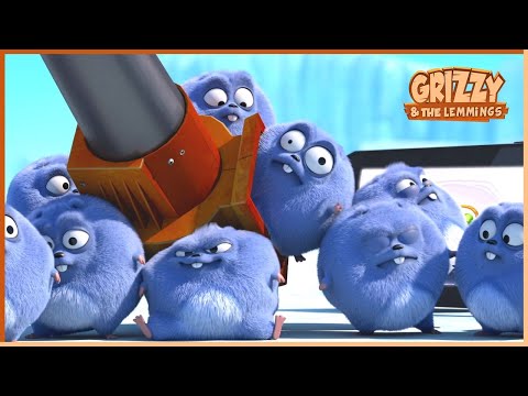 Quick Meal | Grizzy & the lemmings | 20' Compilation | 🐻🐹 Cartoon for Kids