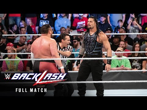 FULL MATCH: Roman Reigns vs. Samoa Joe: WWE Backlash 2018