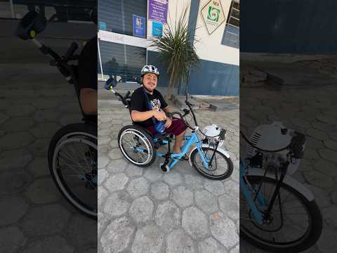 Kit para motorizar cadeira de Rodas com baixo custo.. veja completo nos vÃdeos longos aqui do Canal