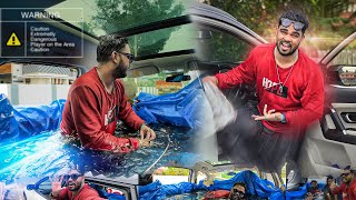 Swimming Pool Inside A Car 😱🔥😭 Airbag പൊട്ടി അവസാനം police ഒക്കെ വന്നു