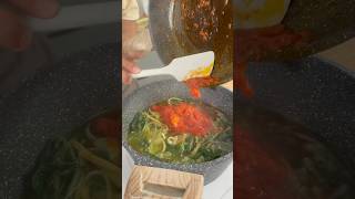 Pasta con i  tenerumi con XMURRY #chefruben #food #scorzadilimone #perte @xMurryPwNz
