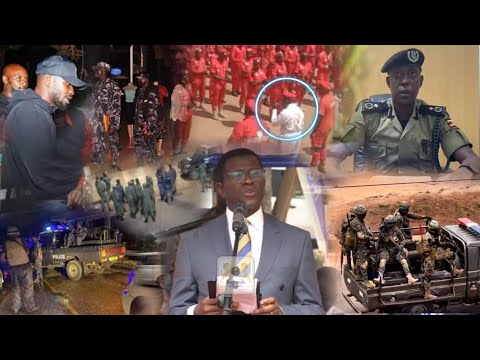 Obunkenke! Police Ekakasiza Okulumba Ekitebe Kya NUP OH God Katikiro Mayiga Avudemu Omwasi Bibino