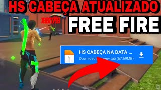 HS CABEÇA ATUALIZADO HOLOGRAMA HS AIMBOT FREE FIRE LINK DIRETO SEM VPN HEADSHOT HS ANT BAN