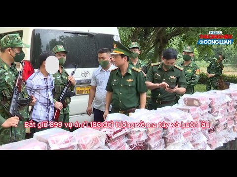 Những chiến công vang dội trong cuộc chiến chống ma túy của Bộ đội Biên phòng